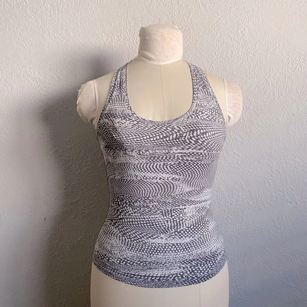 Lululemon Cool Racerback Race Length Swerve Vapor Metal Grey Size 4